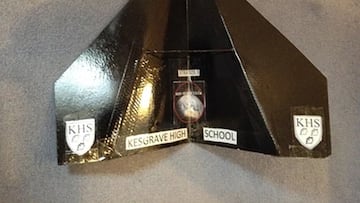 Récord Guinness avión papel que más alto voló espacio