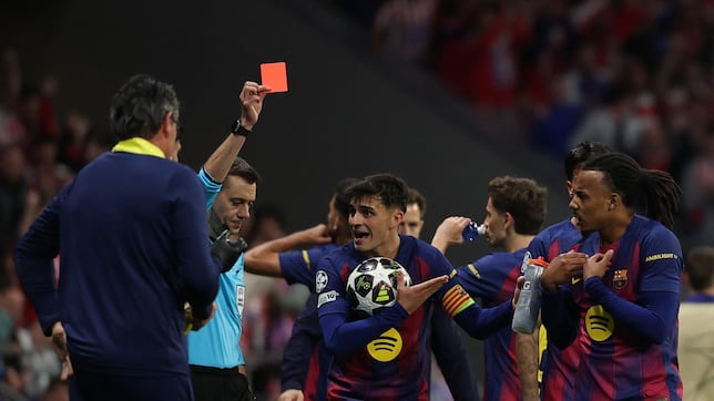 Barcelona fury as García sees red after VAR review in Atleti Champions clash