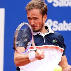 Medvedev, con Nadal y Thiem en el Barcelona Open Banc Sabadell