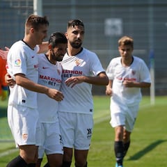 El Sevilla golea en su despedida de Alemania