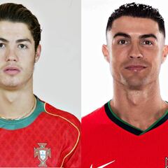 Cristiano Ronaldo, 20 años no son nada