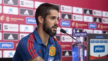 06/09/18 RUEDA DE PRENSA SELECCION ESPAÑOLA ESPAÑA DE FUTBOL
ISCO