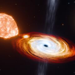 Hallan el primer “triple agujero negro”