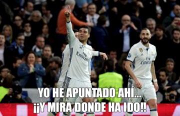 Los memes del Real Madrid-Nápoles