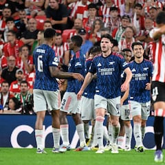 Resumen y goles del Athletic Club vs Arsenal, jornada 1 de la fase liga de la Champions League