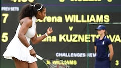 Venus overcomes early scare to see off Suárez Navarro