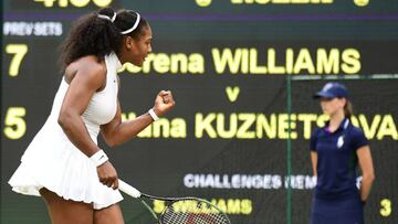 Serena Williams sweeps into Wimbledon quarter-finals