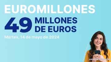 Euromillones: comprobar los resultados del sorteo de hoy, martes 14 de mayo