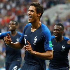 Varane consigue el doblete Champions-Mundial