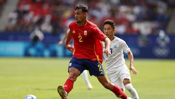 Marc Pubill, con la Selección olímpica.