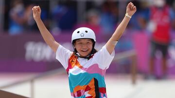 Skateboarder Nishiya becomes Olympics' second-youngest gold medallist