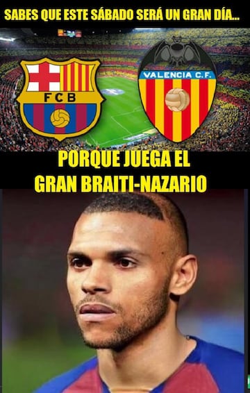 Los mejores memes del nuevo tropiezo del Barcelona