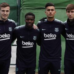 Chumi, entrenándose con el primer equipo