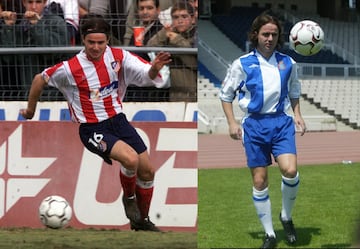 Jugó con el Atlético de Madrid la temporada 99/00 y con el Espanyol la temporada 02/03