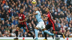 Man. City 4-0 Bournemouth: El equipo de Guardiola supera los 100 goles en el año