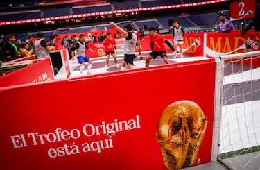 07/02/26 EVENTO FIFA WORLD CUP 26 TROPHY TOUR COCACOLA SANTIAGO BERNABEU