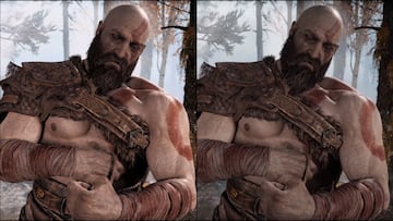 God of War para PS5 vs PC en Ultra: comparativa gráfica del juego en 4K