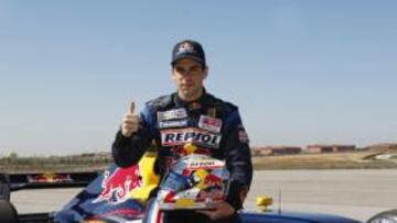 <b>EN NURBURGRING. </b>Alguersuari ya trabaja para Toro Rosso.