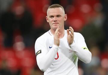 La afición de Wembley se entregó a Rooney, quien actualmente juega en DC United.
