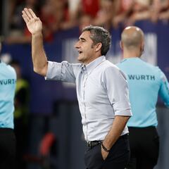 Valverde: “Los entornos del fútbol nunca están tranquilos, siempre quieren más”