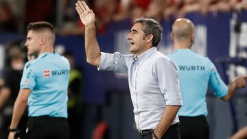 Valverde: ¡°Los entornos del f¨²tbol nunca est¨¢n tranquilos, siempre quieren m¨¢s¡±