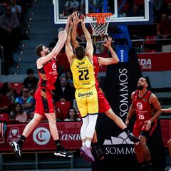 El Granca coge ritmo a base de triples: 18 en Zaragoza