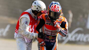 Pedrosa se ha lesionado en Japón