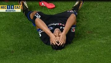 El incre¨ªble gol errado por Mora en empate de Cruz Azul