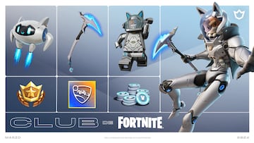 club fortnite marzo 2024 nueva skin katt