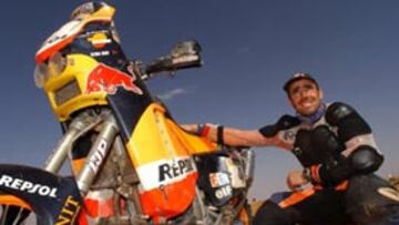 <b>SIGUER LÍDER</b>. A falta de dos etapas sigue siendo el primero de la general.