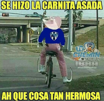 Ganó Rayados y los memes ya preparan la carne asada de la final regia