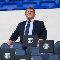 Laporta baja a la tierra