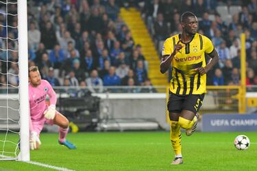 Gittens desatasca al Dortmund de Sahin en Brujas