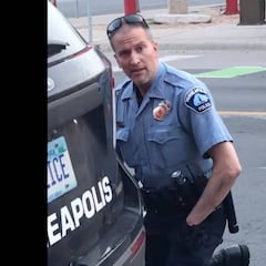 Sacked police officer who knelt on George Floyd's neck charged with murder and manslaughter