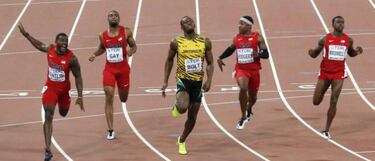 Bolt venció cuando más débil parecía