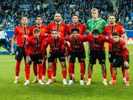 Alineación del Mallorca en Oviedo.