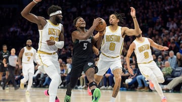 Anthony Eddwards tumba a los Celtics y Hugo González se queda en el banquillo