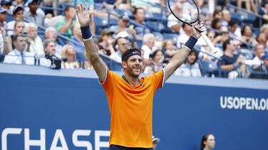 Del Potro: del título en 2009 a otra semifinal tras un calvario