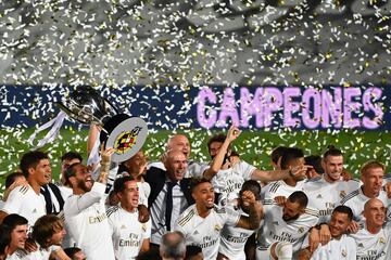 El Real Madrid conquista su 34º campeonato de Liga.
