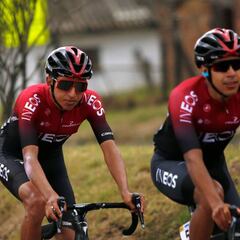 Egan Bernal y el Ineos se bajan de la París-Niza
