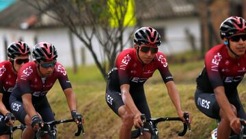 Egan Bernal y el Ineos se retiran de las carreras hasta el 23 de marzo.