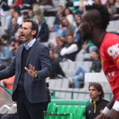 Vicente Moreno: "Los entrenadores estamos indefensos"