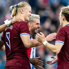 Haaland, nuevo Hat Trick que lo acerca a la gloria absoluta con Noruega