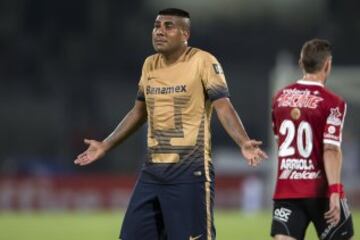 La veteranía también le pesó a Ludueña, jugó en Pumas hasta el Apertura 2016 y volvió a su país para continuar su carrera. Actualmente, milita en el Tampico Madero del Ascenso MX.