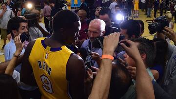 Luol Deng, sobre su situaci車n en los Lakers: "Yo s車lo quiero jugar"