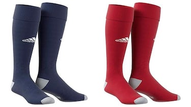 Estas medias de fútbol Adidas con 9.000 opiniones son acolchadas, elásticas y transpirables