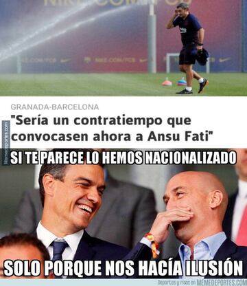 Real Madrid, Barça... protagonistas de los memes de la jornada