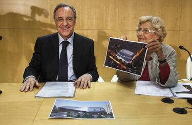 Manuela Carmena and Di Stéfano’s street