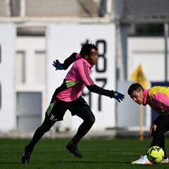 Cuadrado, listo para volver en el debut de Juventus en UEL