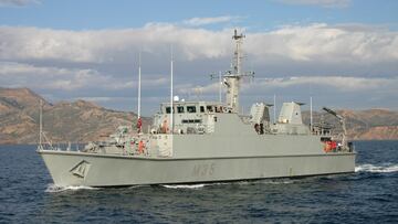 Los buques de la Armada española que pueden desactivar minas submarinas en el estrecho de Ormuz